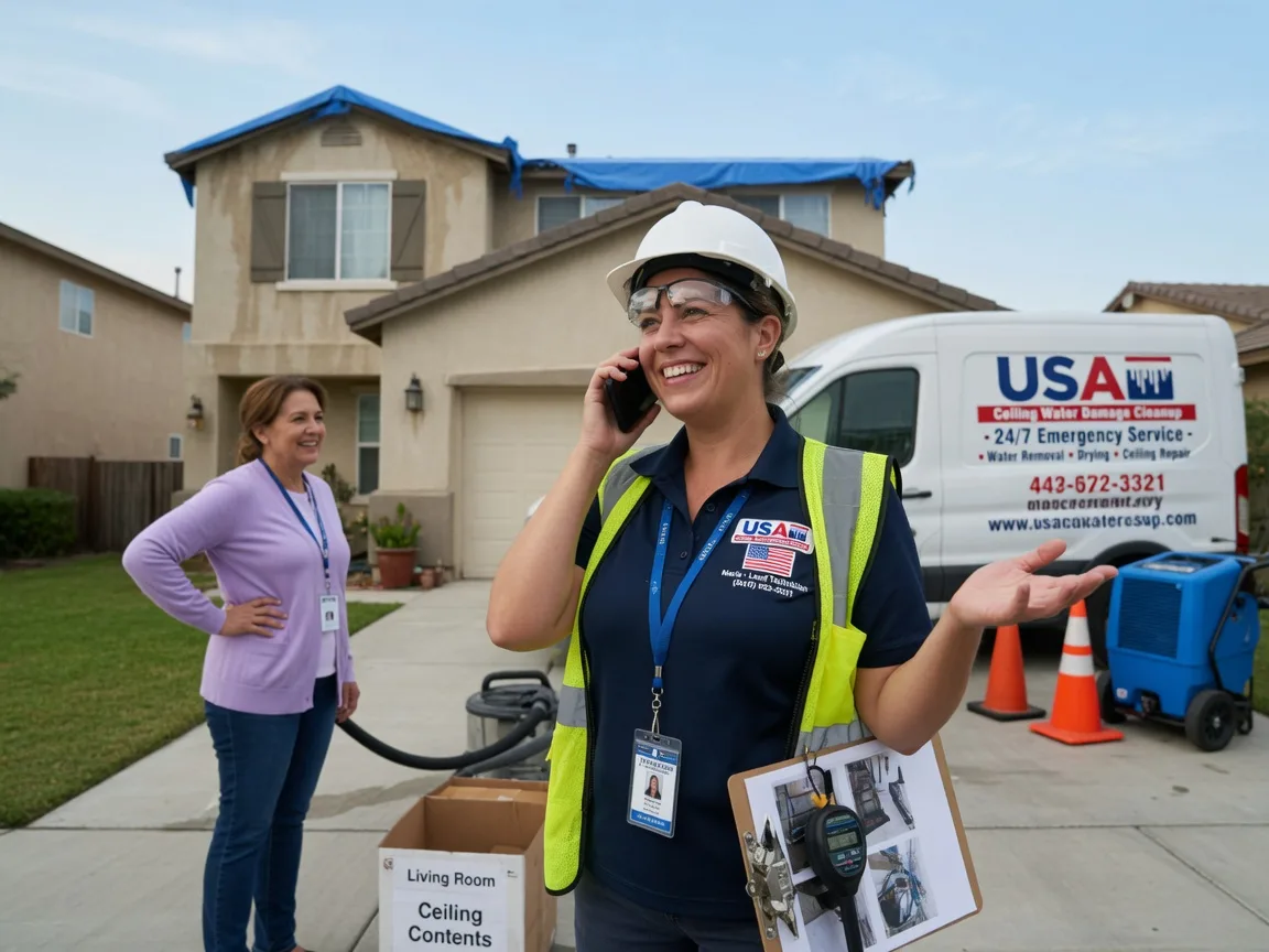 Ceiling Water Damage Restoration Springbrook, IA FAQs